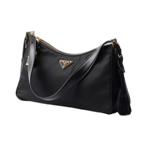 Logo Plaque Padlock-Detailed Shoulder Bag