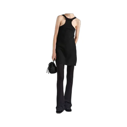 Bow Detailed Low Back Mini Dress