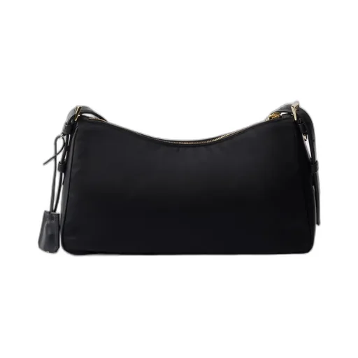 Logo Plaque Padlock-Detailed Shoulder Bag