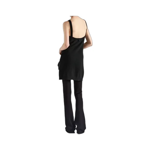 Bow Detailed Low Back Mini Dress