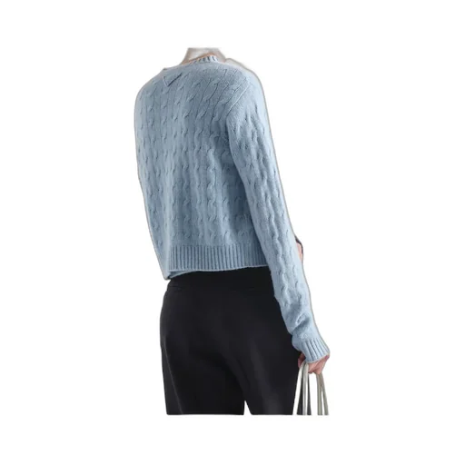 Button-Up Knitted Cardigan