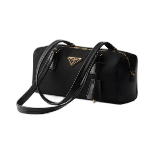 Logo Plaque Padlock-Detailed Medium Tote Bag