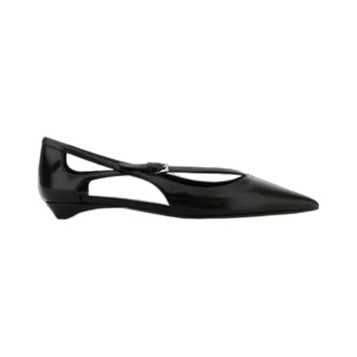 Pointed-Toe Ballet Flats