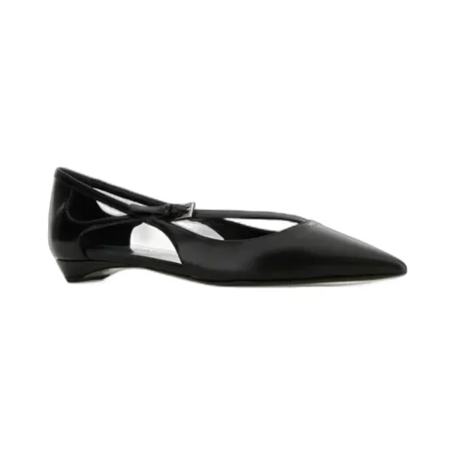 Pointed-Toe Ballet Flats