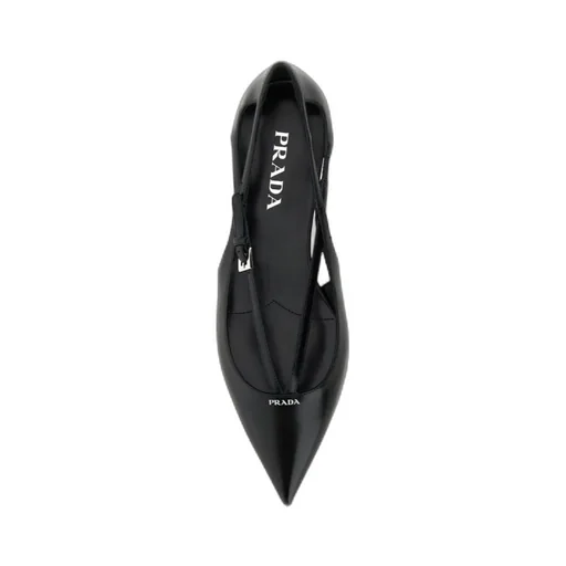 Pointed-Toe Ballet Flats