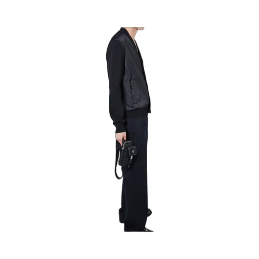 Panelled Button-Up Cardigan
