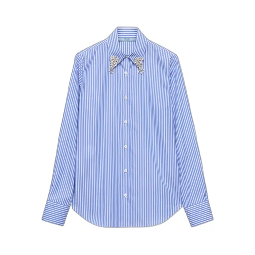 Striped Long-Sleeved Shirt