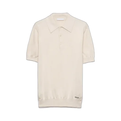 Logo-Jacquard Short-Sleeved Polo Shirt