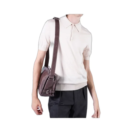 Logo-Jacquard Short-Sleeved Polo Shirt
