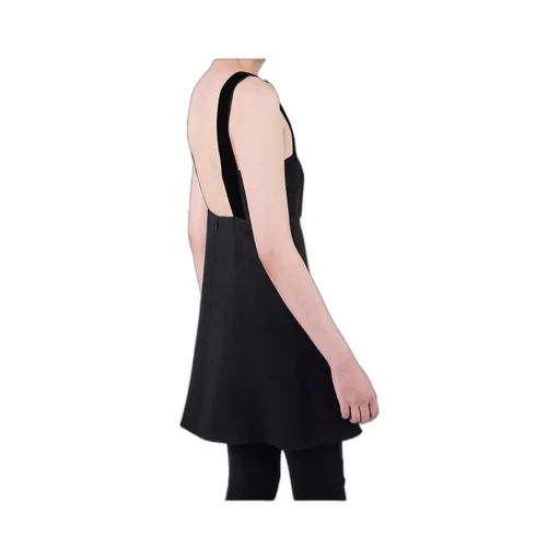 Bow Detailed Cady Mini Dress