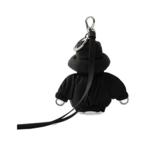 Triangle-Logo Robot Bag Charm