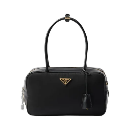 Re-Nylon Zipped Medium Tote Bag