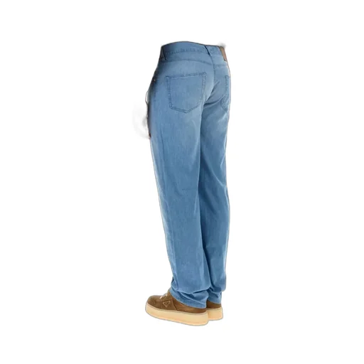 Light Denim Five-Pocket Jeans