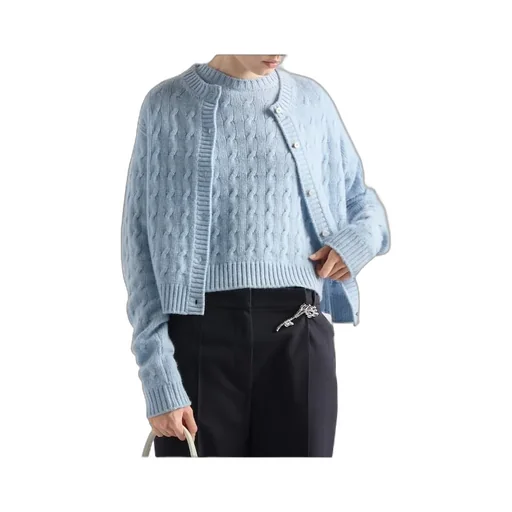 Short-Sleeved Crew Neck Sweater