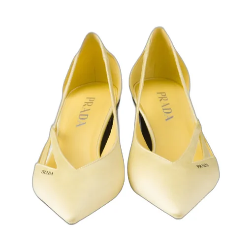 Cut-Out Detailed Pointed Toe Pumps