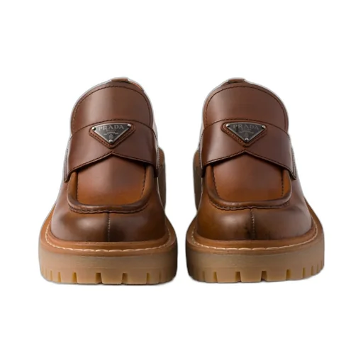 Triangle-Logo Loafers