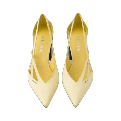 Cut-Out Detailed Pointed Toe Pumps