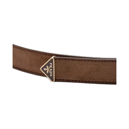 Logo Plaque Buckle Belt