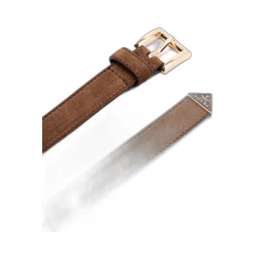 Logo Plaque Buckle Belt