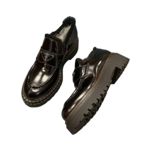 Round Head Loafer Shoes