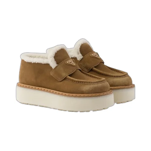 Suede Loafers