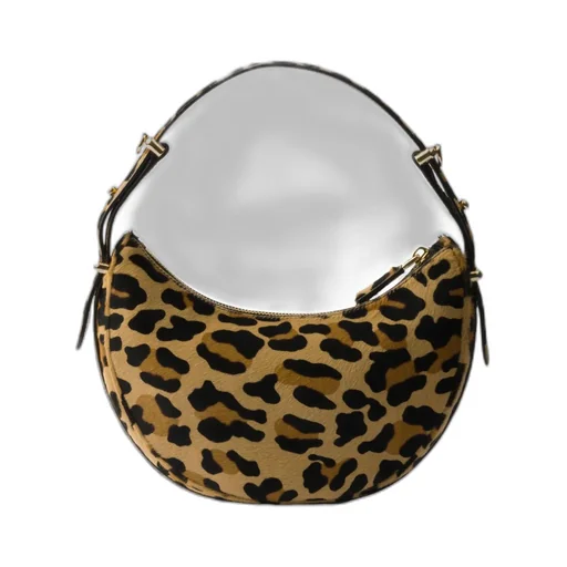 Arqué Printed Leather Shoulder Bag