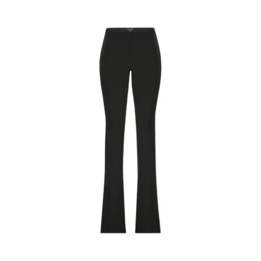Flared Knit Pants