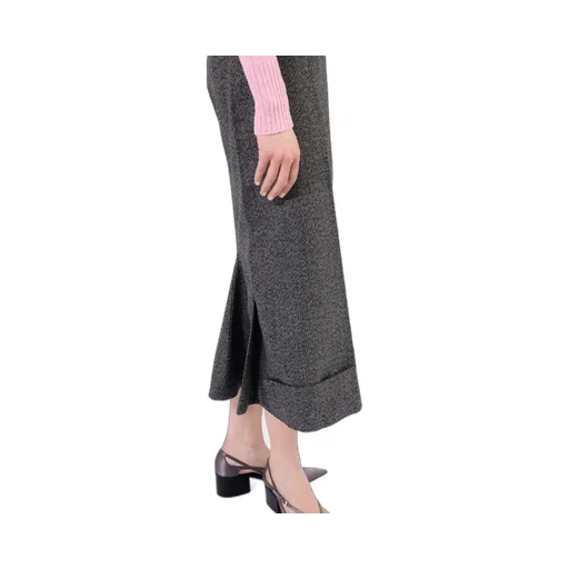 High-Rise A-Line Maxi Skirt