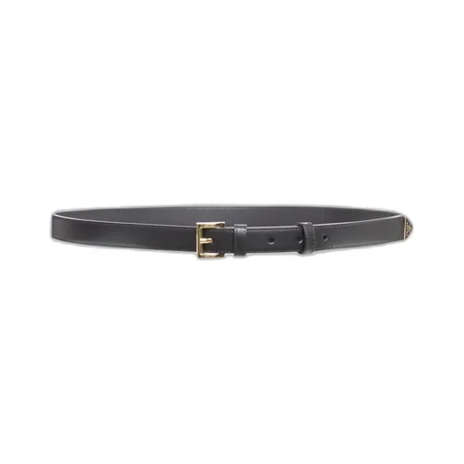 Triangle-Logo Buckle Belt