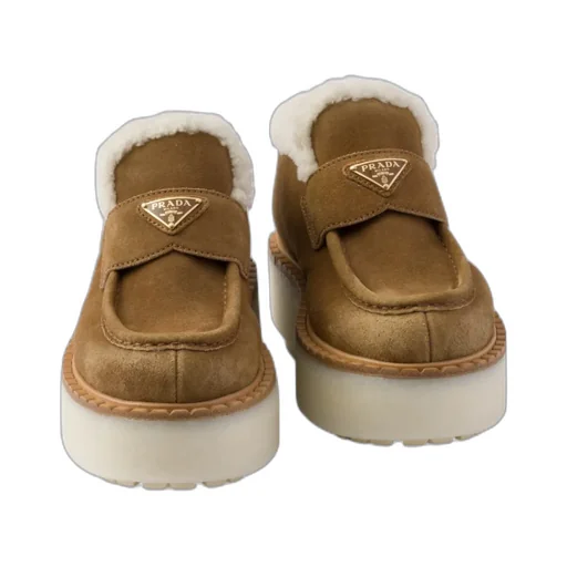 Suede Loafers