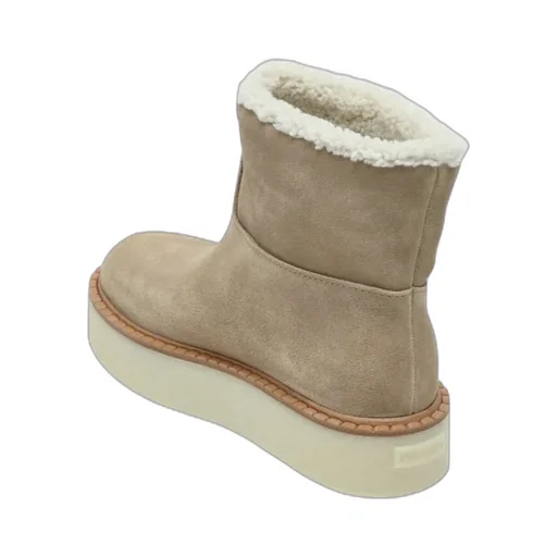 Triangle-Logo Slip-On Boots