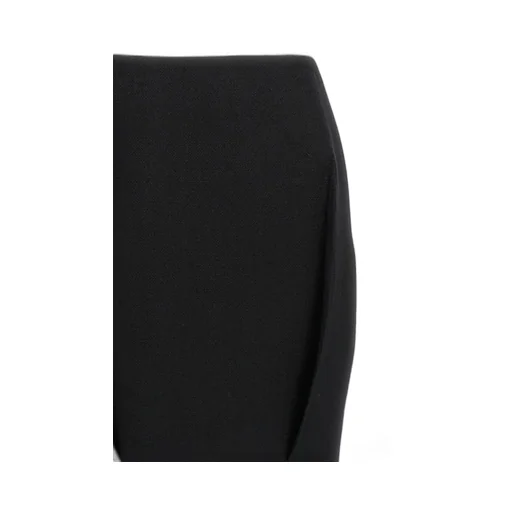High-Waist Belted Skirt