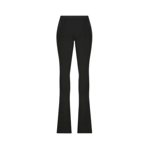 Flared Knit Pants