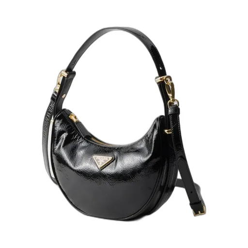 Arqué Logo Plaque Shoulder Bag