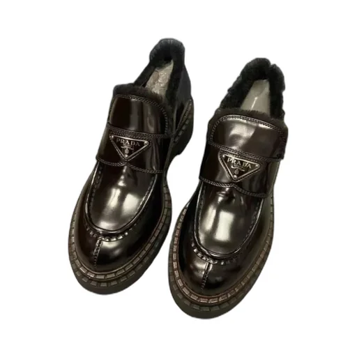 Round Head Loafer Shoes