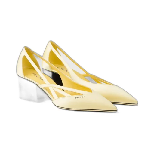 Cut-Out Detailed Pointed Toe Pumps