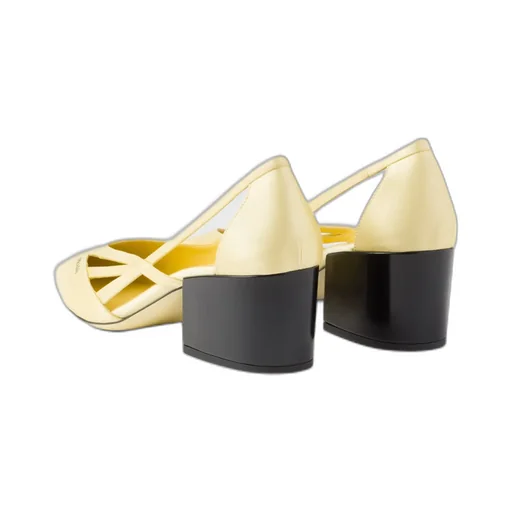 Cut-Out Detailed Pointed Toe Pumps