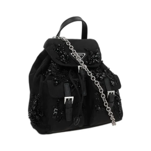 Enamel Triangle-Logo Backpack