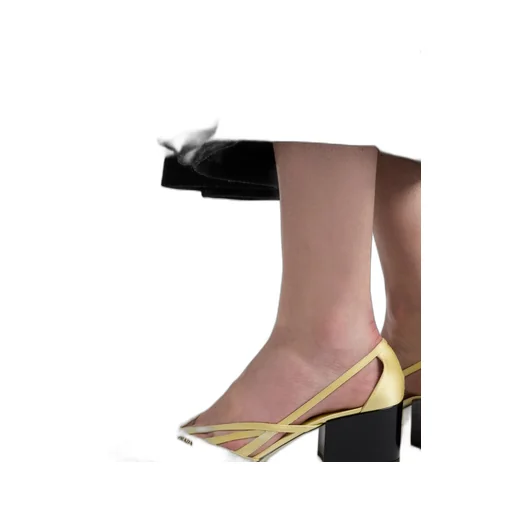 Cut-Out Detailed Pointed Toe Pumps