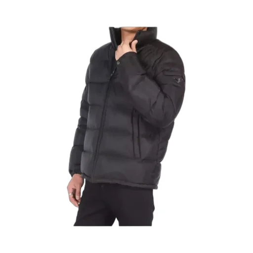 Logo Quilted Down Jacket