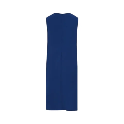Crystal-Embellished V-Neck Dress