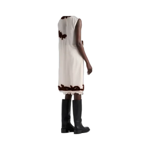 Embroidered Georgette Dress