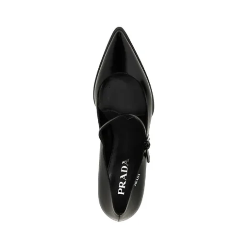 Brushed Leather Pumps