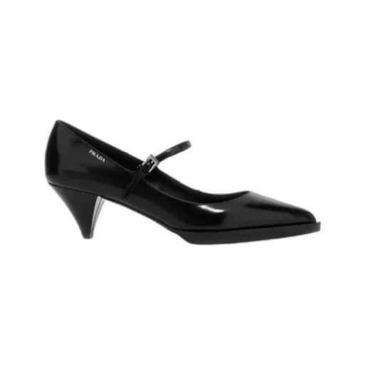 Brushed Leather Pumps
