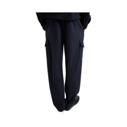 Logo-Patch Tapered Leg Cargo Pants