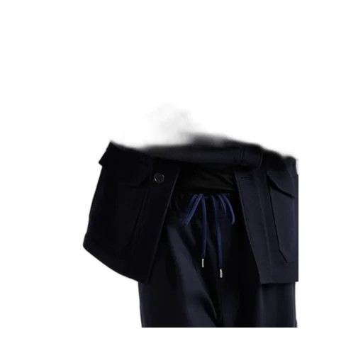 Logo-Patch Tapered Leg Cargo Pants