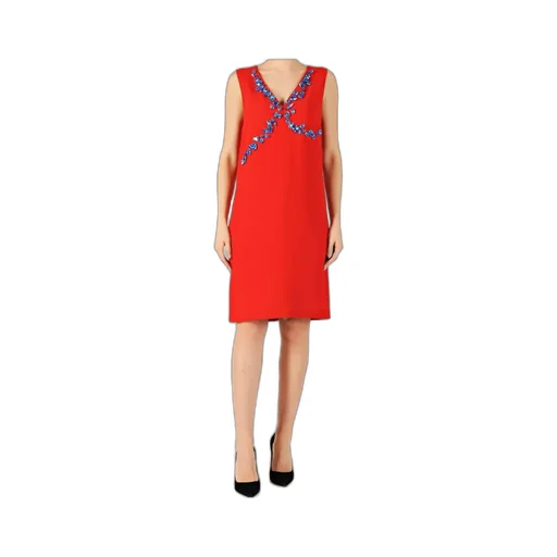 Sleeveless V-Neck Dress