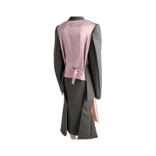 Double-Breasted Prince Of Wales Checked Jacket