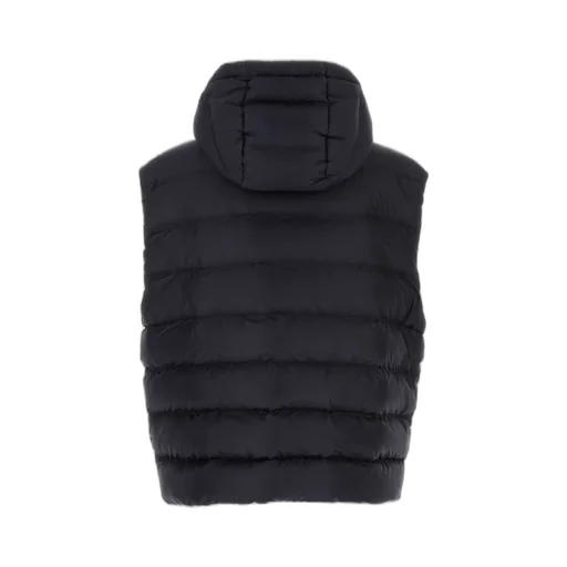 Technical Fabric Down Hoodie Vest