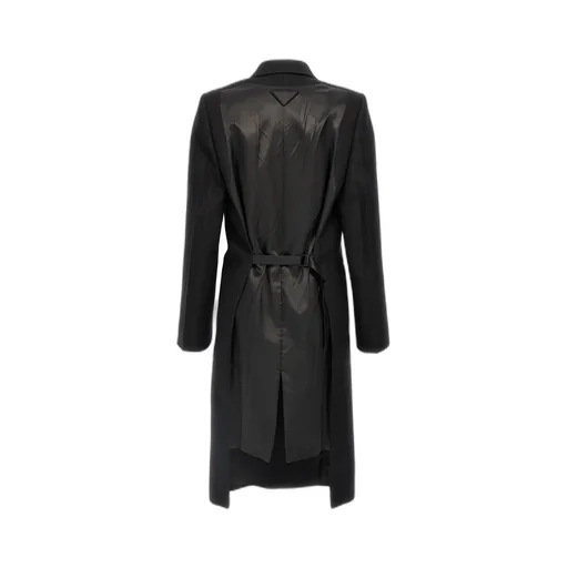 Double-Breasted Long Sleeved Coat